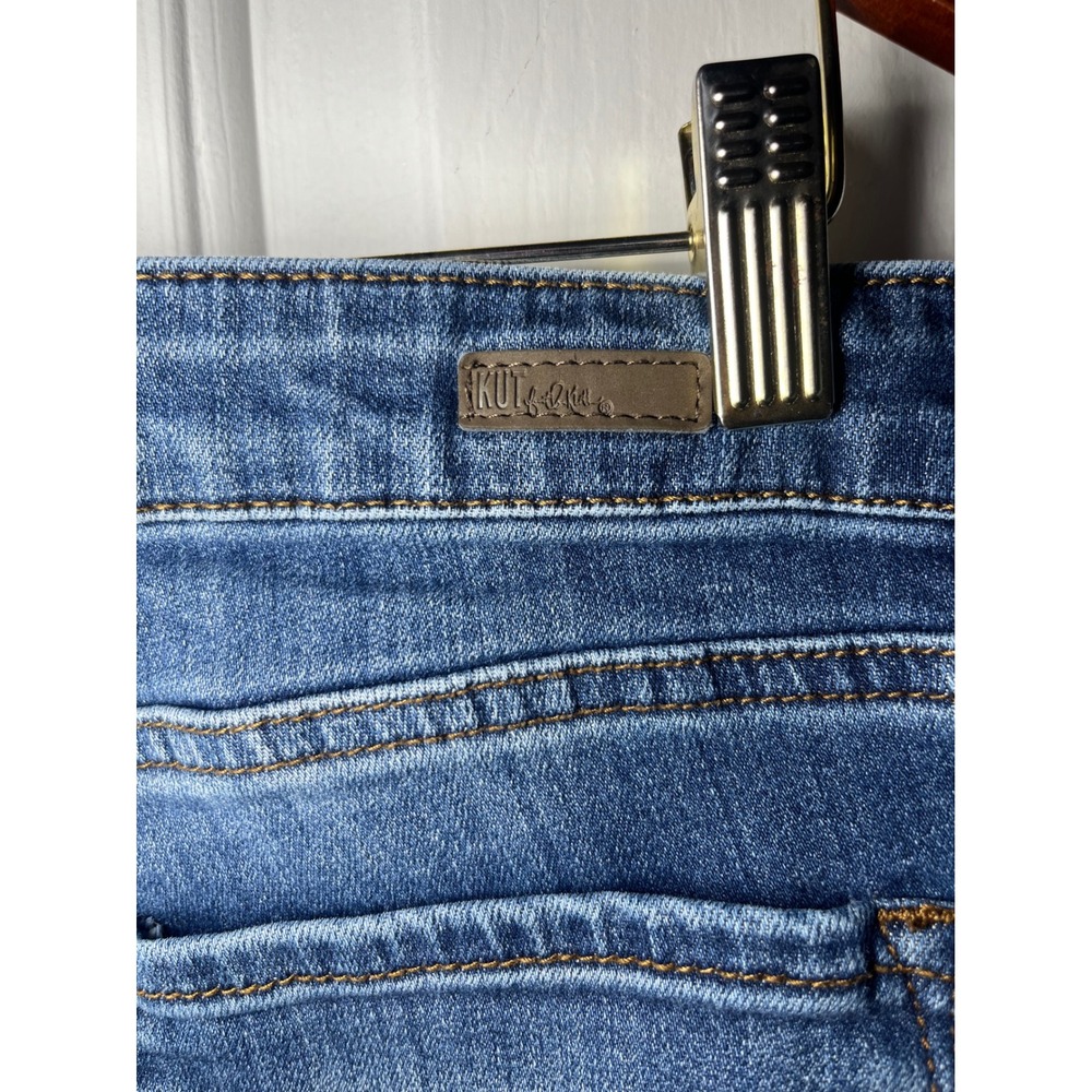 Kut from the Kloth Blue Denim Jean Shorts - Picture 9 of 10